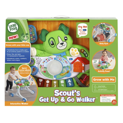 LeapFrog Scout's Get Up & Go Walker 3-in-1 Learning Toy
