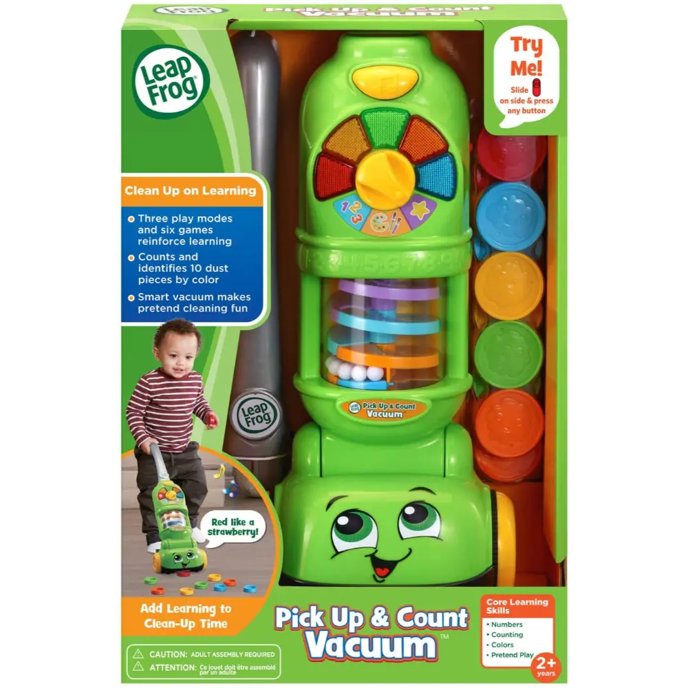 Leapfrog Pick Up And Count Vacuum