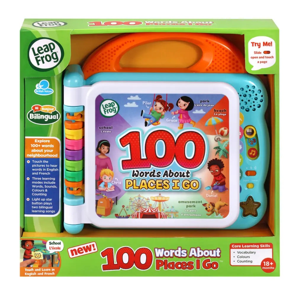 Leapfrog 100 Words About Place I Go