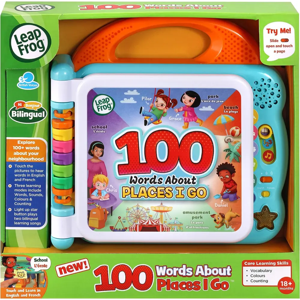 Leapfrog 100 Words About Place I Go