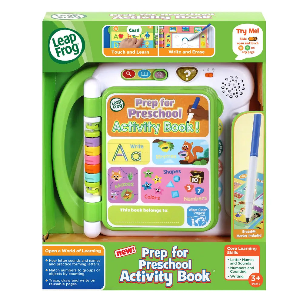 Leapfrog Prep For Preschool Activity Book