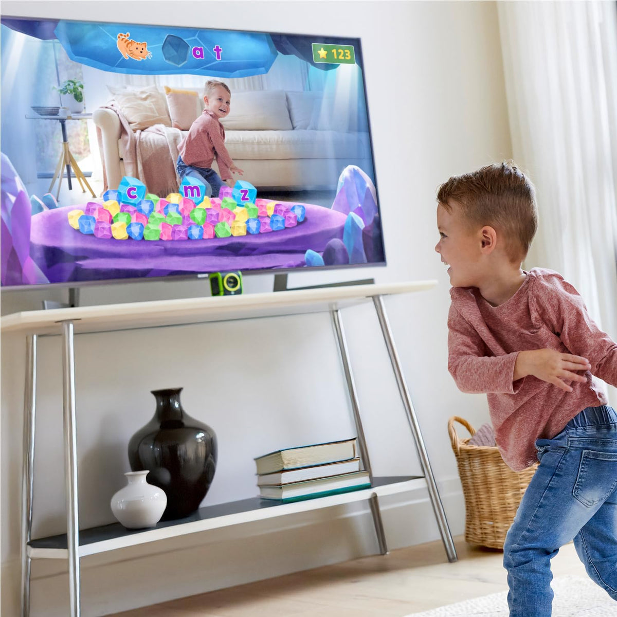 LeapFrog LeapMove Active Learning Video Game for Kids 4-7 Years
