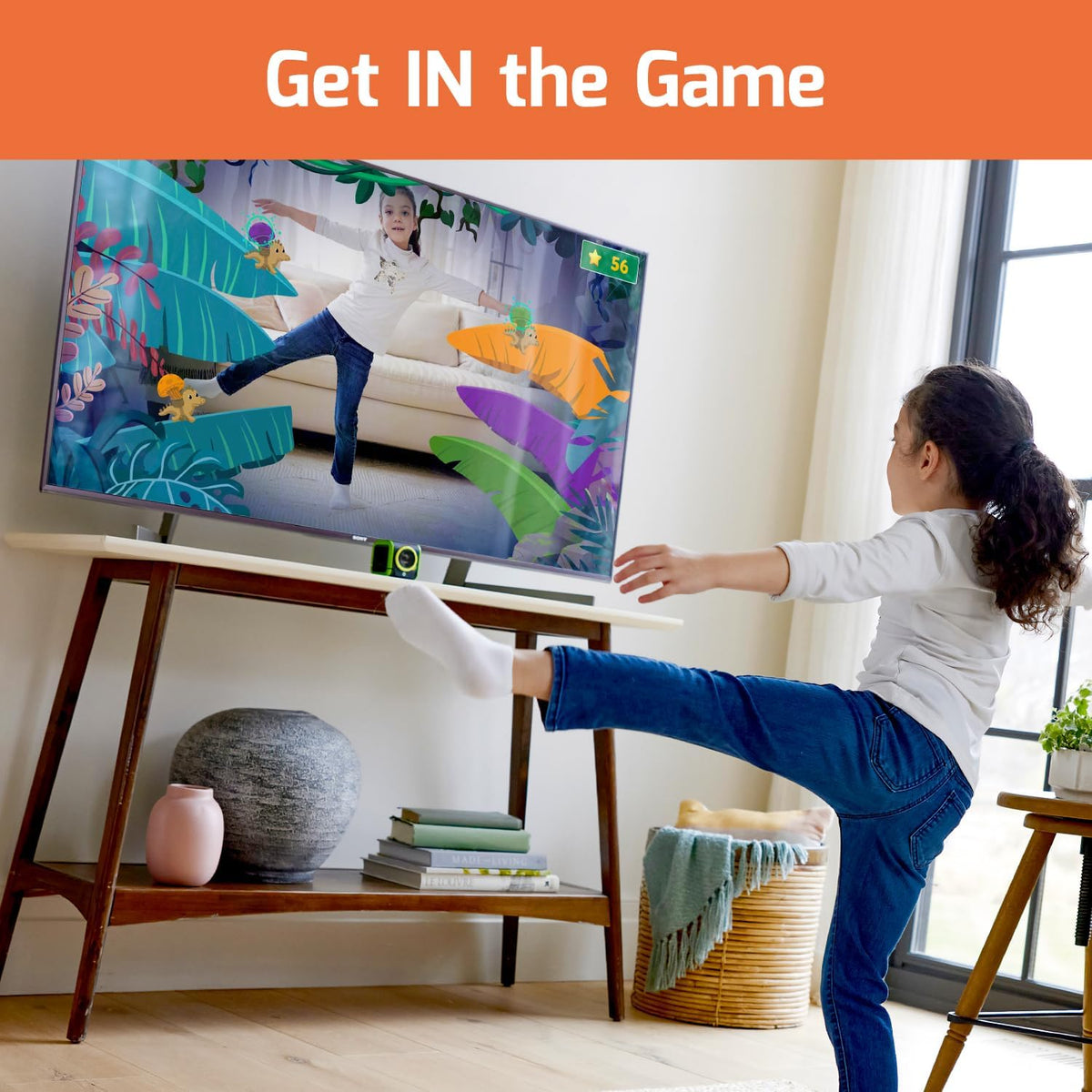 LeapFrog LeapMove Active Learning Video Game for Kids 4-7 Years