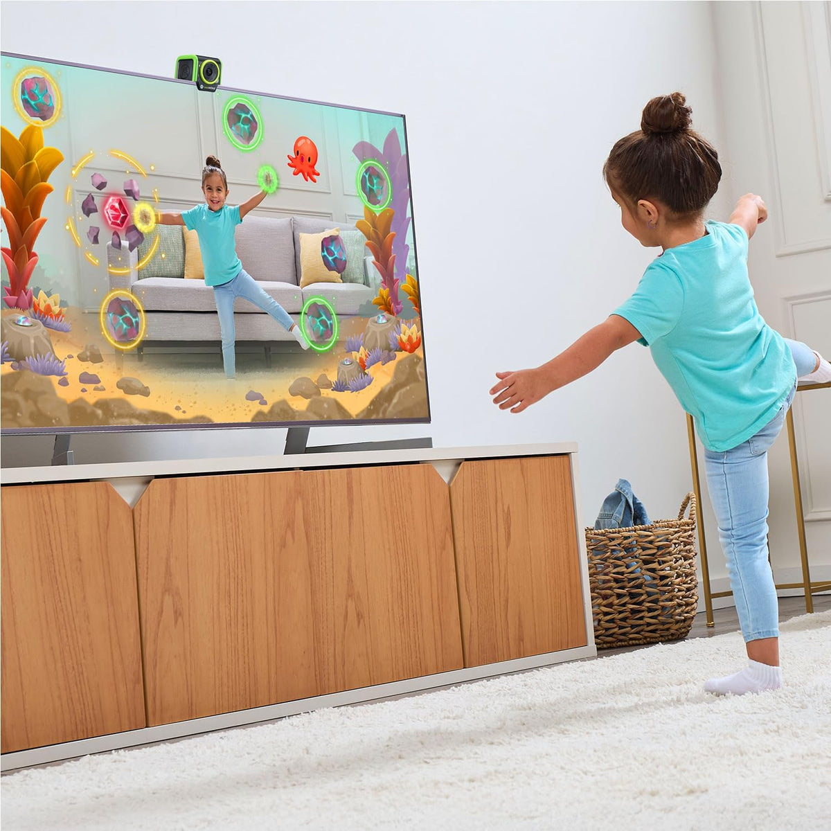 LeapFrog LeapMove Active Learning Video Game for Kids 4-7 Years