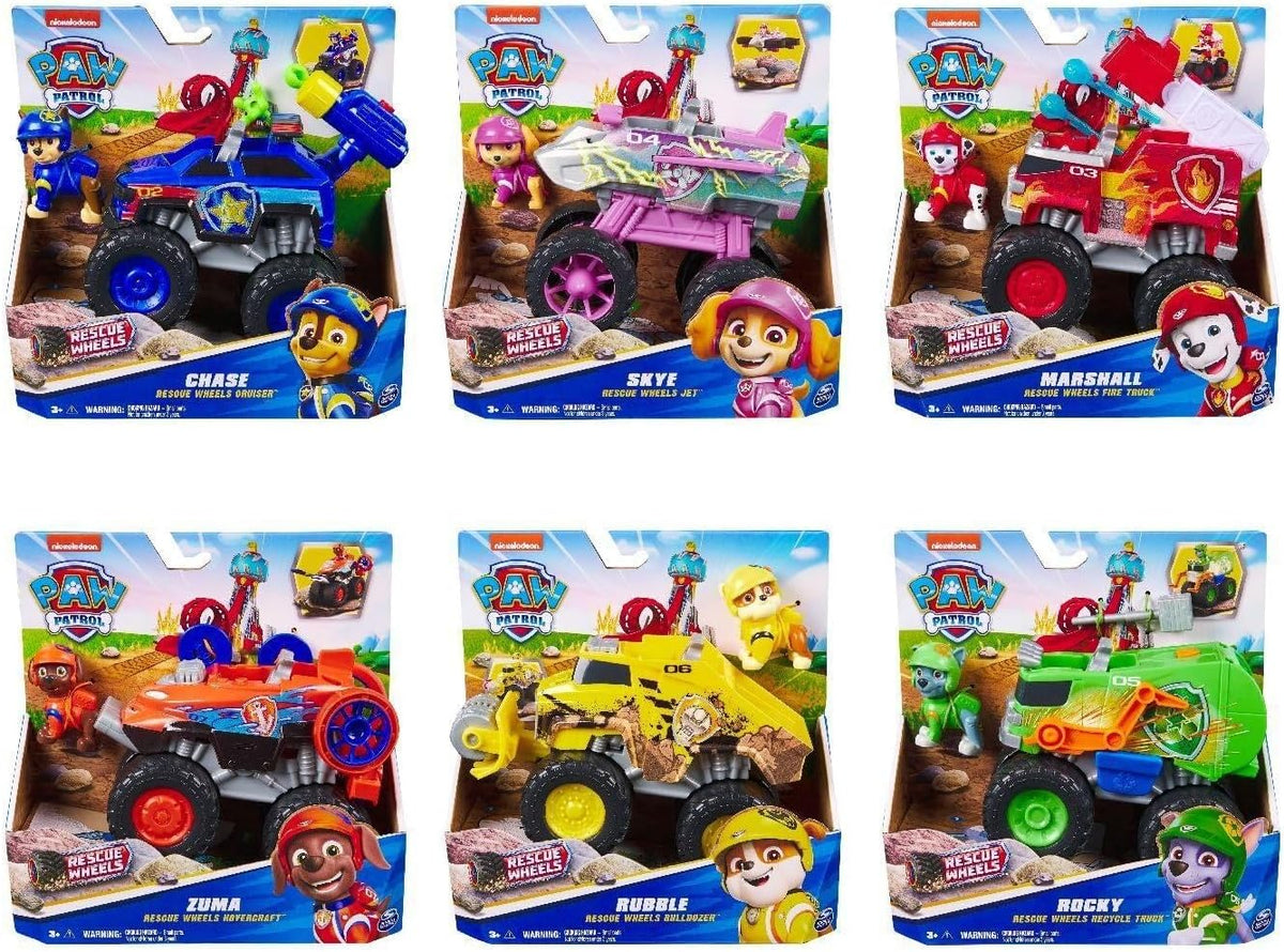 Paw Patrol Rescue Wheels Themed Vehicles
