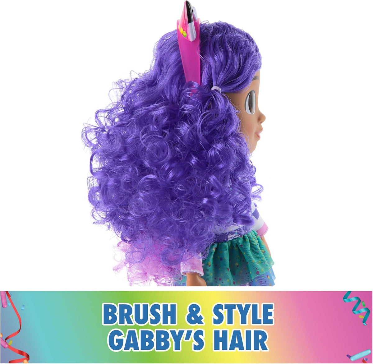 Gabby's Dollhouse, Sing & Celebrate Gabby Girl Doll 30cm