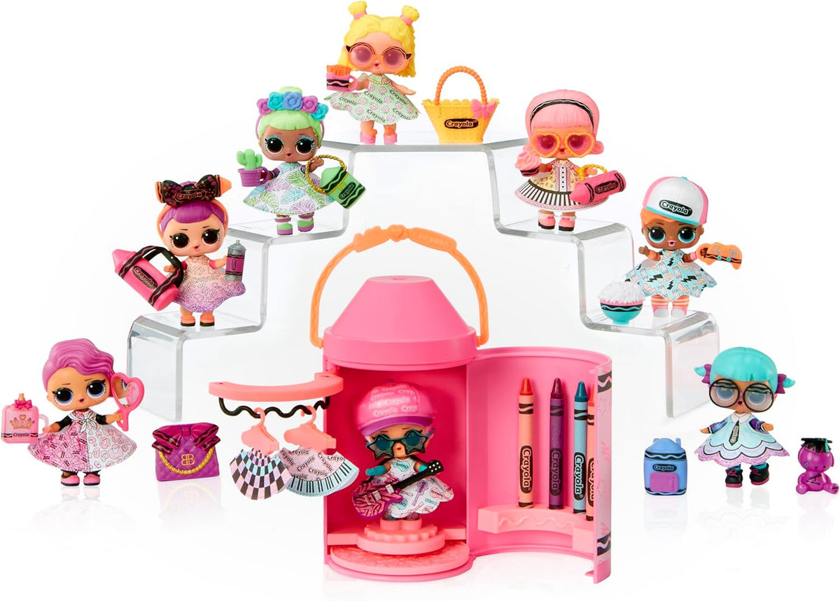 LOL Surprise Crayola Color Me Studio Doll Set