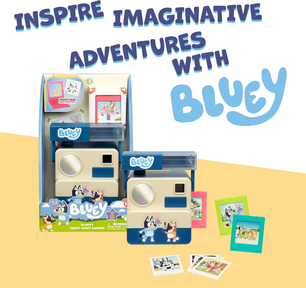 Bluey Roleplay Chikit Chikit Camera Toy