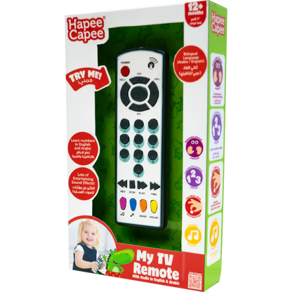 Hapee Capee My Tv Controller English/Arabic Battery Operated