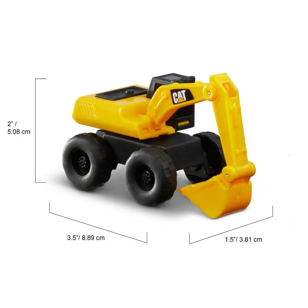 Cat Mini Machines 3 Inch 2-Piece in 1 Pack Assortment