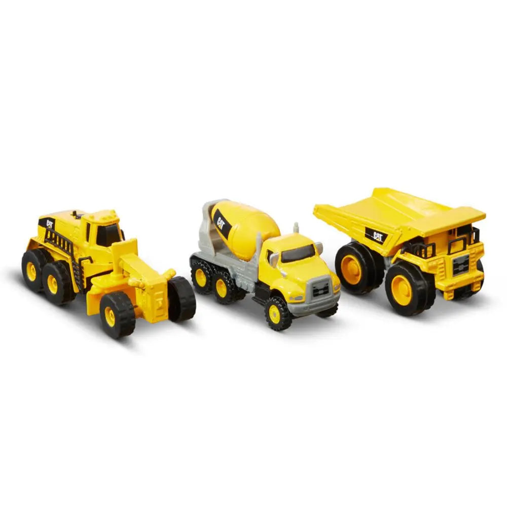 CAT Die-Cast Metal 4-Inch 3 Pack Assortment
