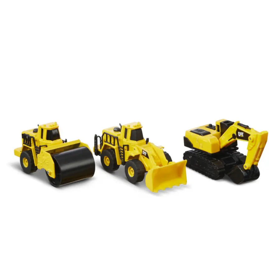 CAT Die-Cast Metal 4-Inch 3 Pack Assortment