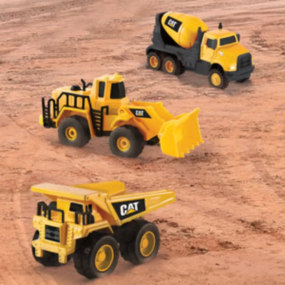 CAT Die-Cast Metal 4-Inch 3 Pack Assortment