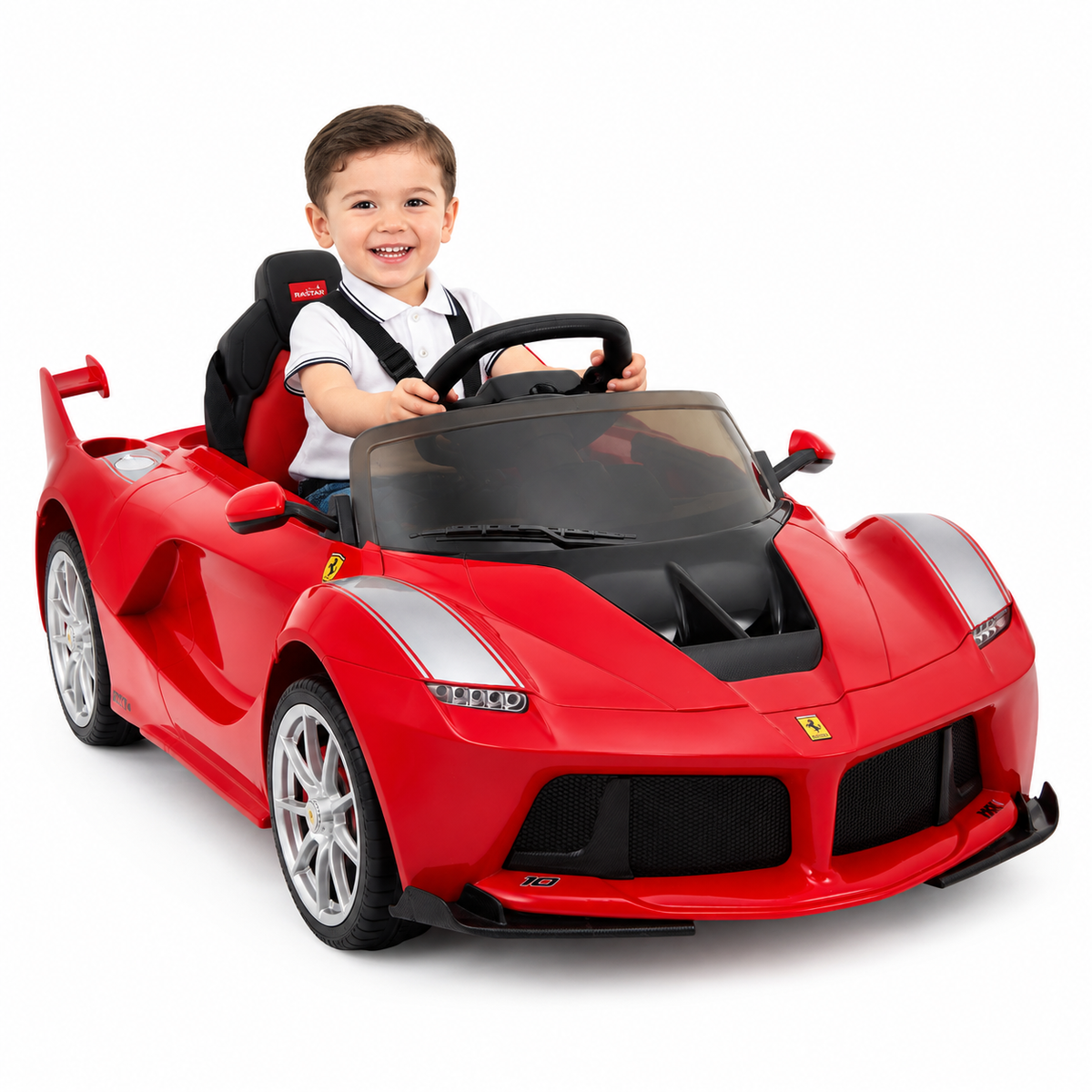 Power Wheelz RC Scuderia Ferrari 12V Electric Ride-On