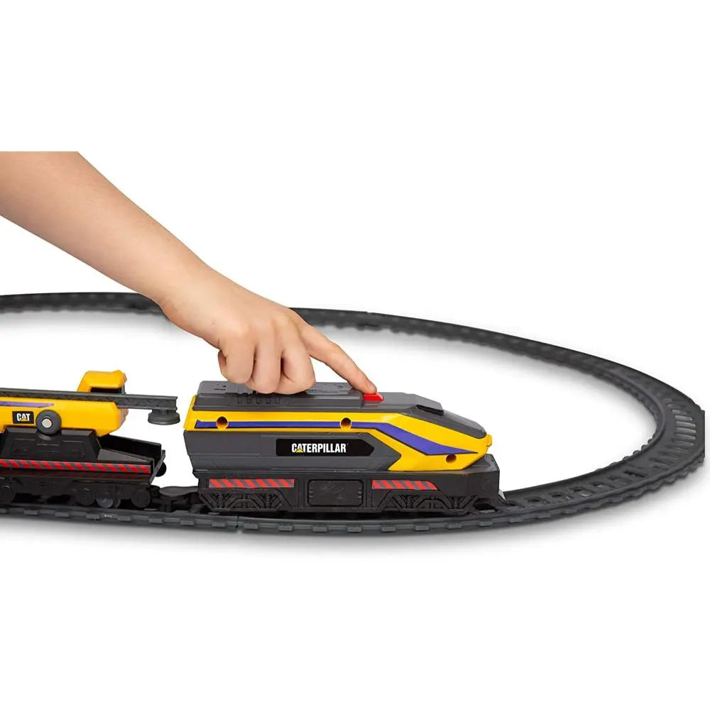 CAT Little Machine Power Tracks Train Set