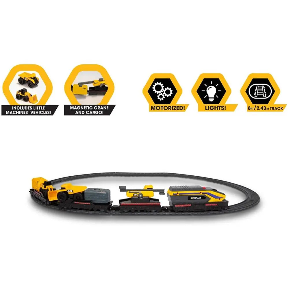 CAT Little Machine Power Tracks Train Set