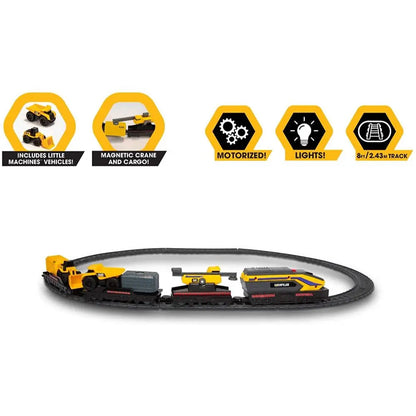 CAT Little Machine Power Tracks Train Set
