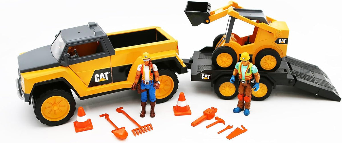 CAT Workforce Skid Steer & Pickup Playset for Kids