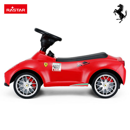 Power Wheelz Ride-On Ferrari 488 Pushcar for Toddlers