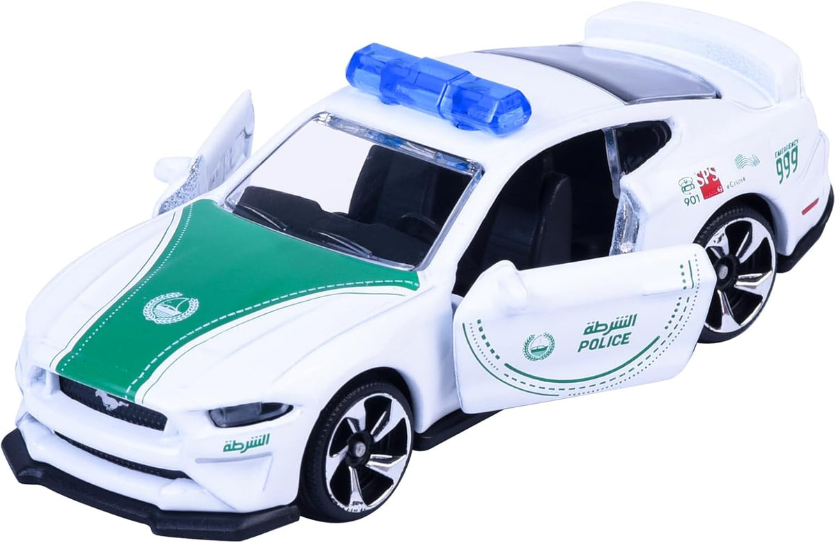Majorette Dubai Police Die-Cast Single Pack Ford Mustang GT