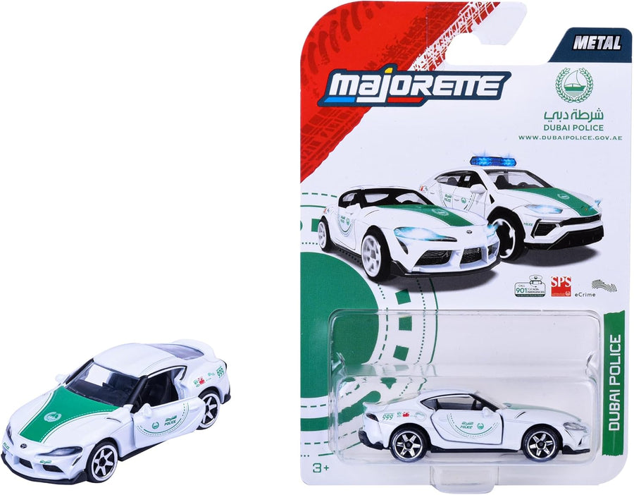 Majorette Dubai Police Die-Cast Toyota Supra 1:64