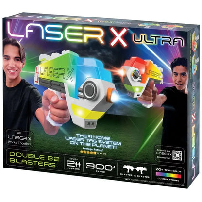 Laser Ultra Double B2 Blasters Battery-Operated