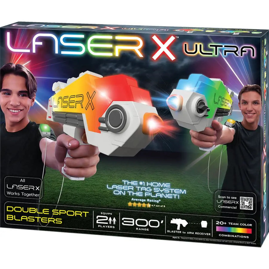 Laserx Ultra Sport Double Blasters Battery-Operated
