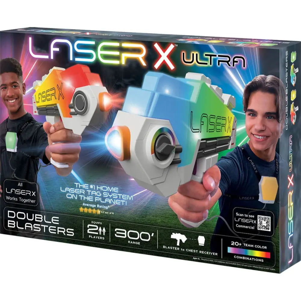 Laserx Ultra Double Blasters Battery-Operated