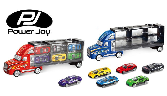 Power Joy Vroom Vroom DC Trucky Car 6-Piece