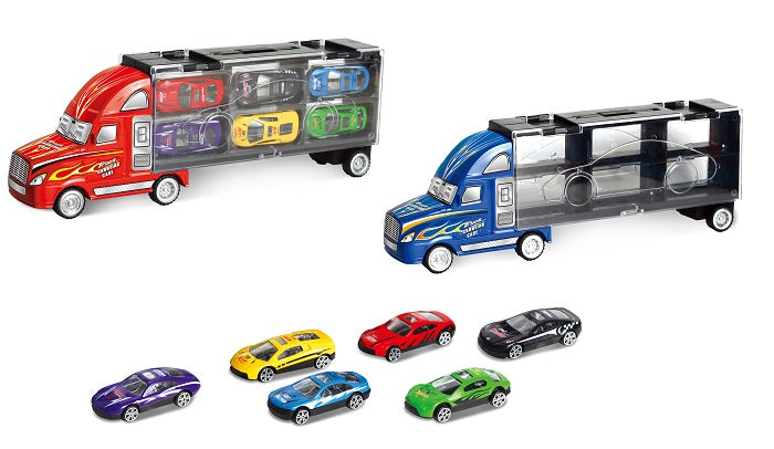 Power Joy Vroom Vroom DC Trucky Car 6-Piece