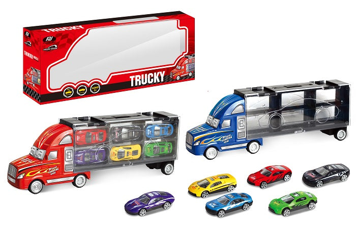 Power Joy Vroom Vroom DC Trucky Car 6-Piece