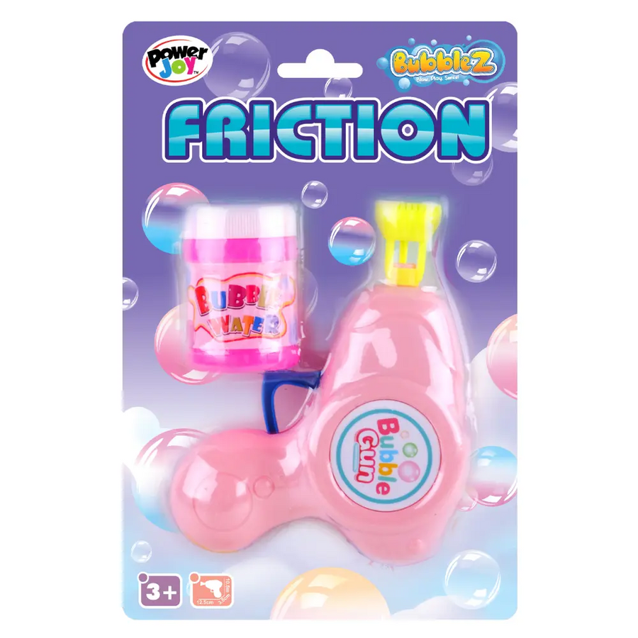 Power Joy Mini Bubble Gun Toy Assortment for Kids
