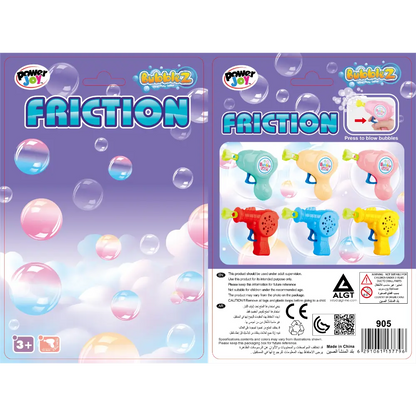 Power Joy Mini Bubble Gun Toy Assortment for Kids