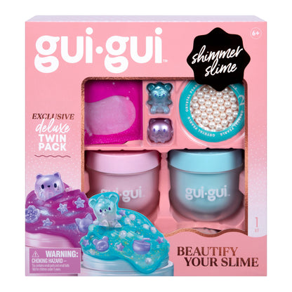 Gui Gui Deluxe Twin Pack Slime Kit for Kids 6+