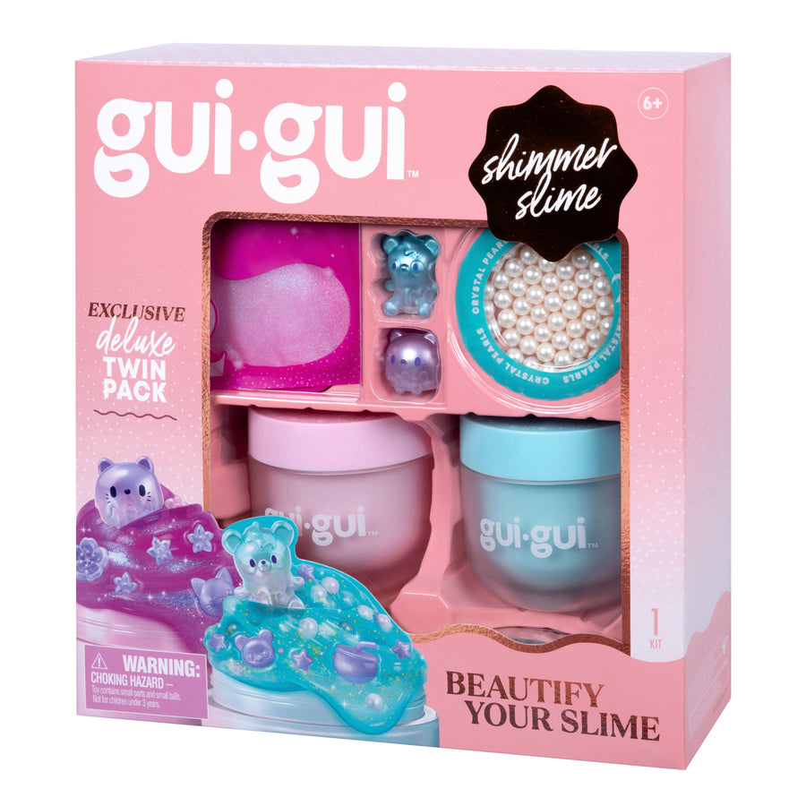 Gui Gui Deluxe Twin Pack Slime Kit for Kids 6+
