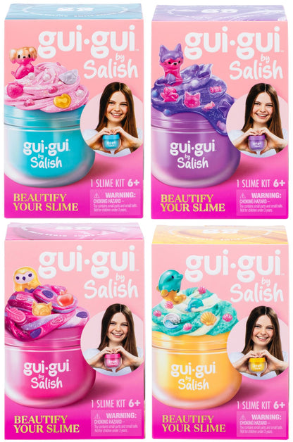 Gui Gui Slime Salish Single Pack Assorted Colors (Random selection)