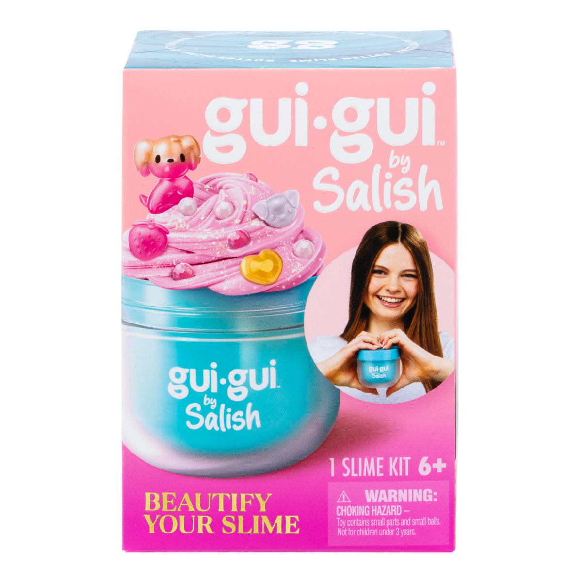 Gui Gui Slime Salish Single Pack Assorted Colors (Random selection)