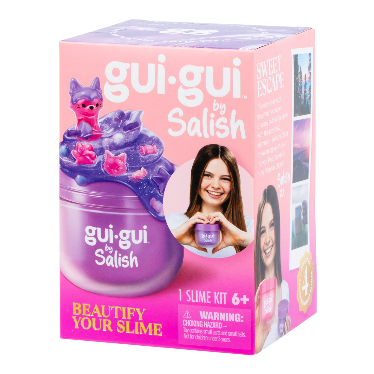 Gui Gui Slime Salish Single Pack Assorted Colors (Random selection)