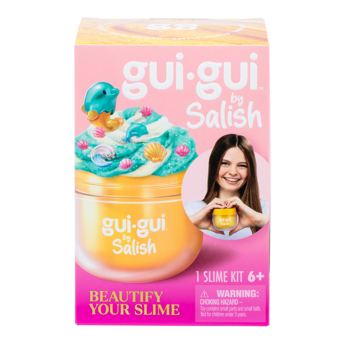 Gui Gui Slime Salish Single Pack Assorted Colors (Random selection)