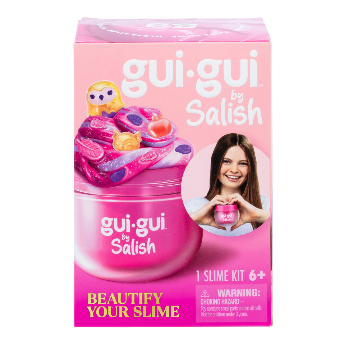 Gui Gui Slime Salish Single Pack Assorted Colors (Random selection)