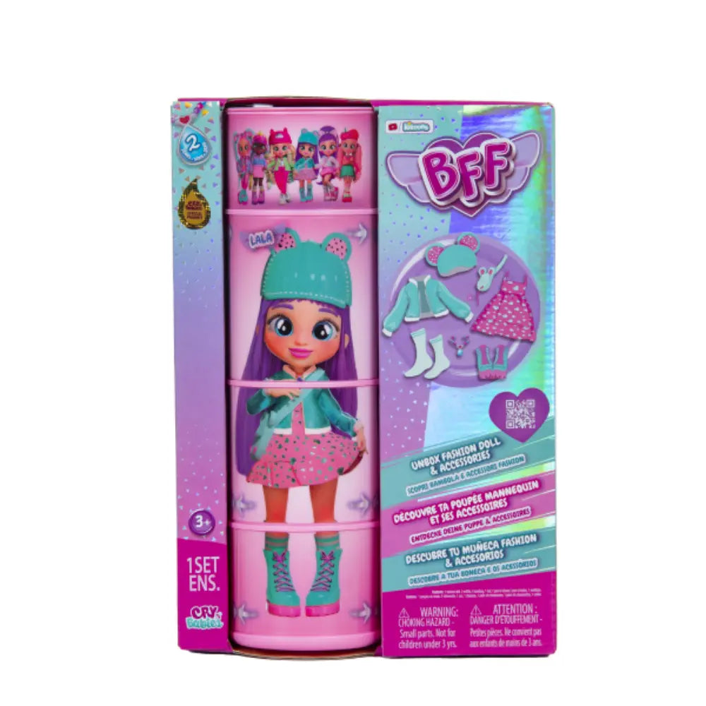 Cry Babies BFF Doll Lala 8 Inch