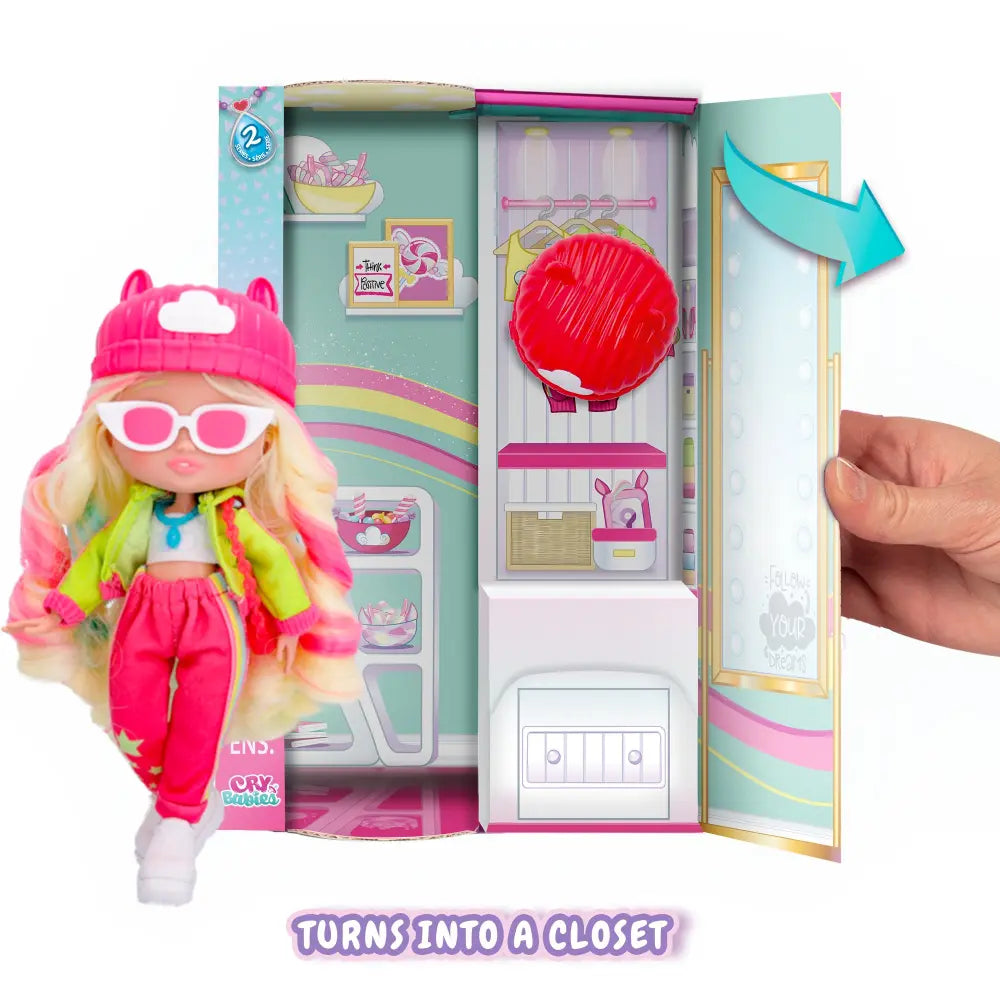 Cry Babies BFF Doll Hanna 8 Inch