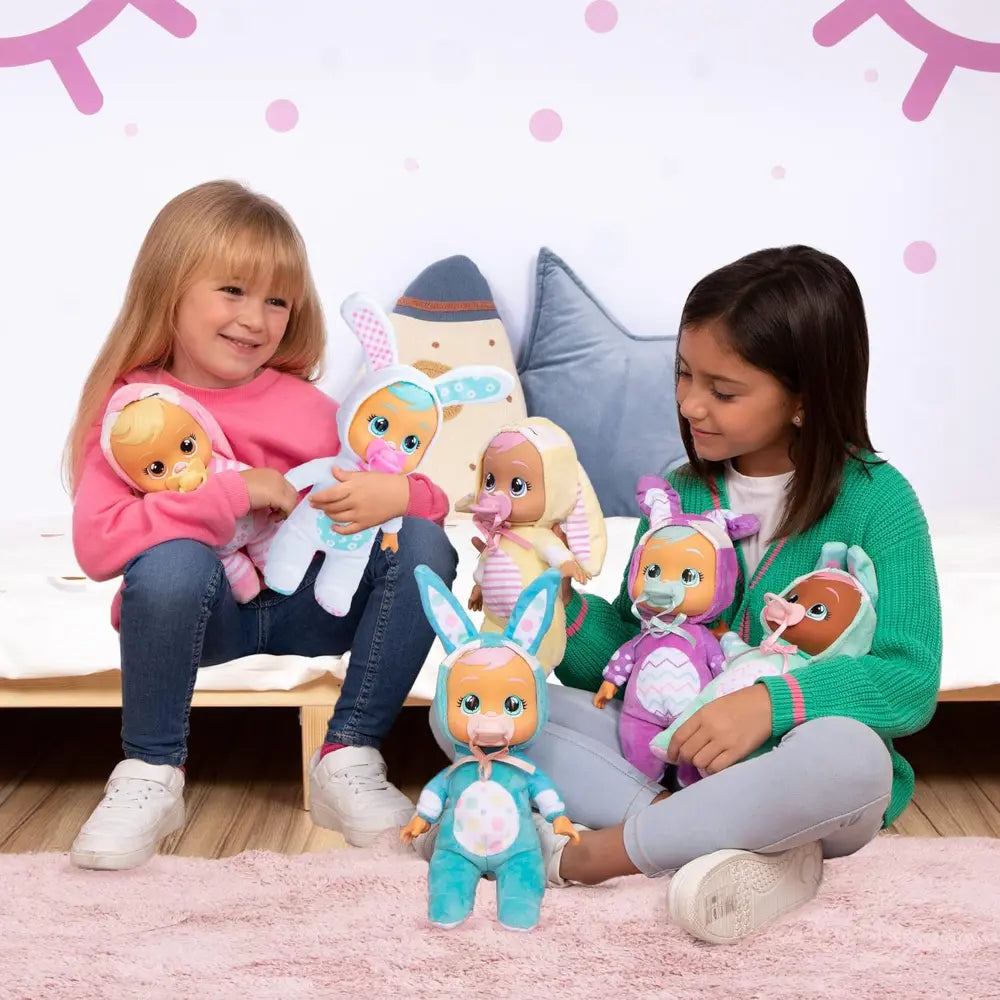 Cry Babies Bunnies Tiny Cuddles Baby Dolls Assortment