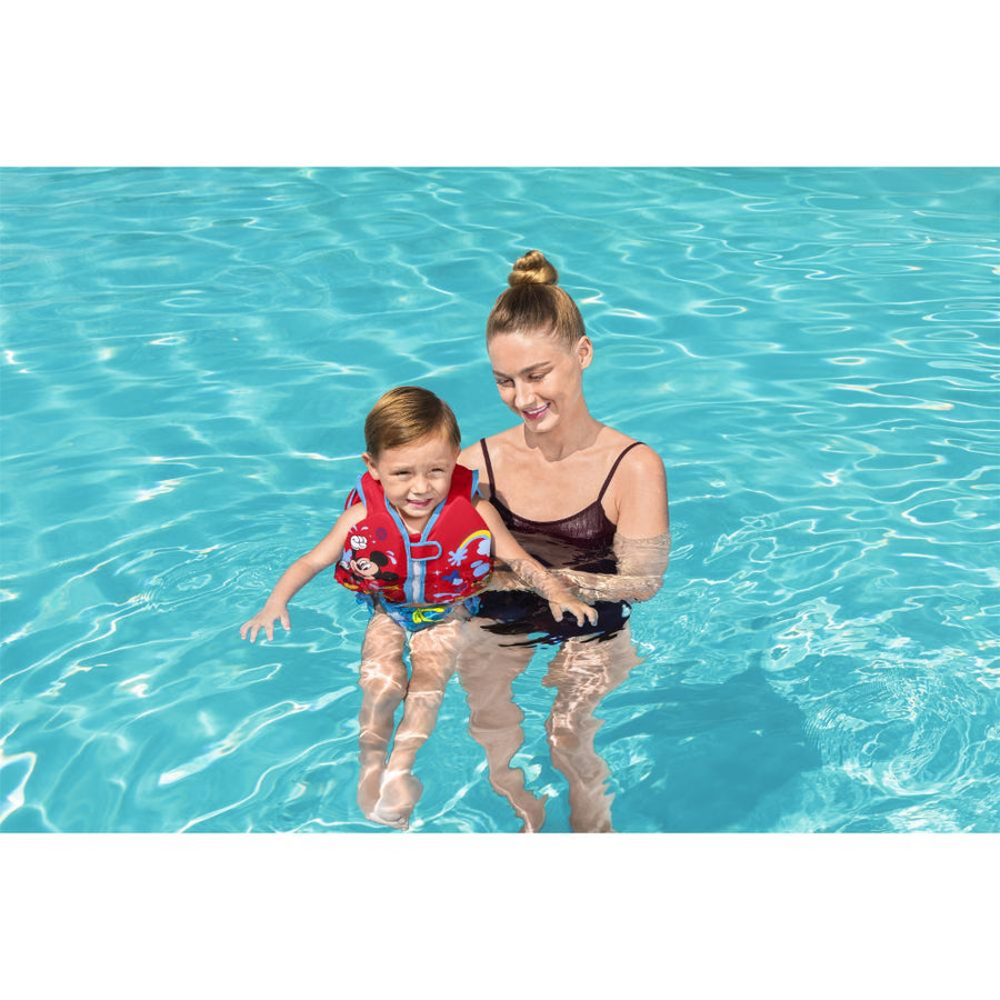 Bestway Adjustable Kids Swim Gear 51 cm S/M Mickey & Friends Safety Vest
