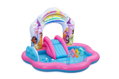 Bestway Disney Enchanted Palace Play Center Kids Inflatable Pool 221x193x140cm