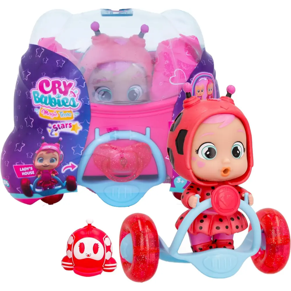 Cry Babies Stars Houses Collectible Dolls Assortment