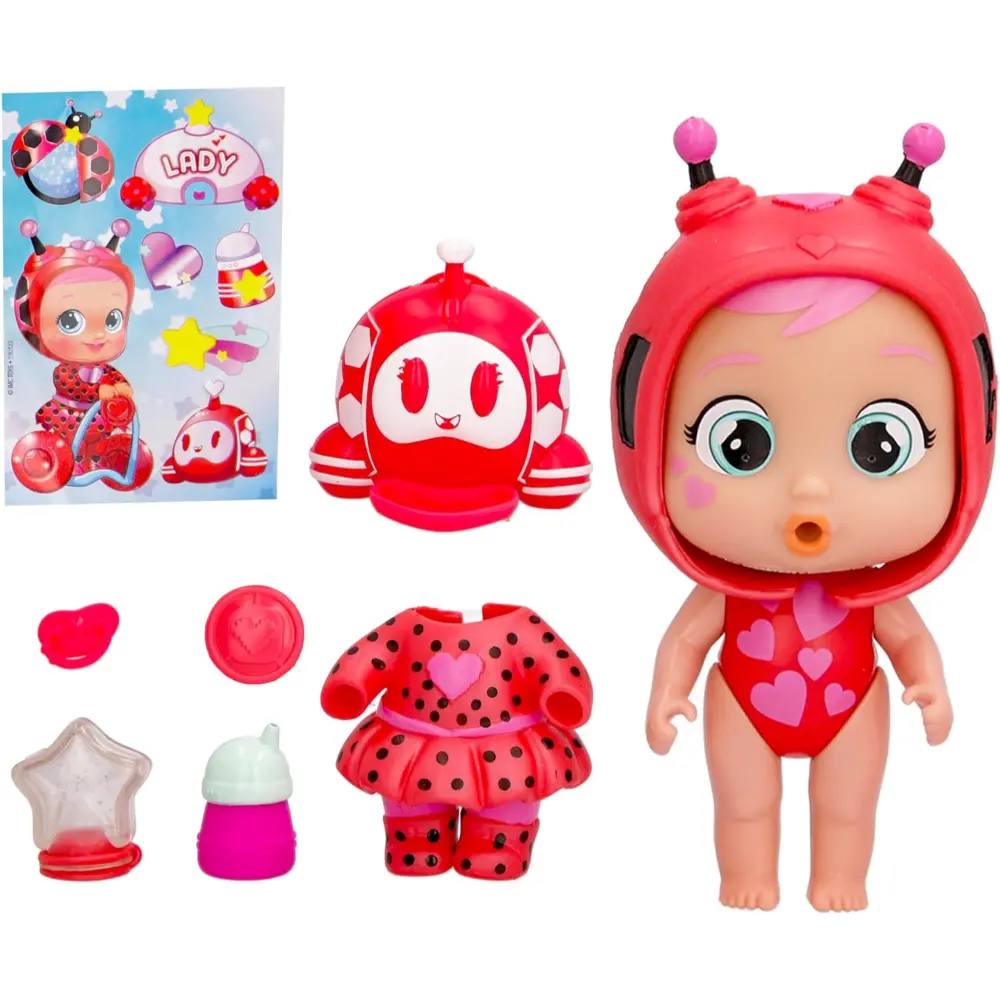 Cry Babies Stars Houses Collectible Dolls Assortment