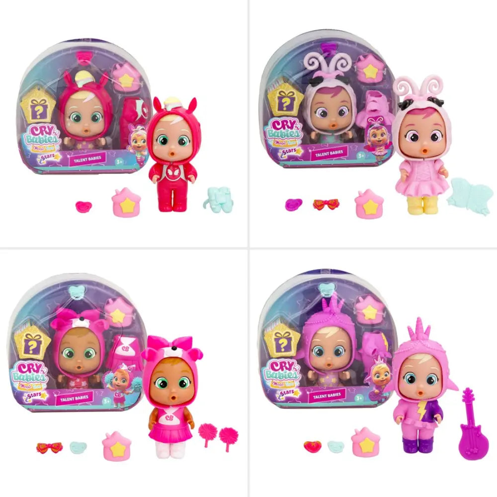Cry Babies Stars Talent Baby Collectible Dolls Assortment