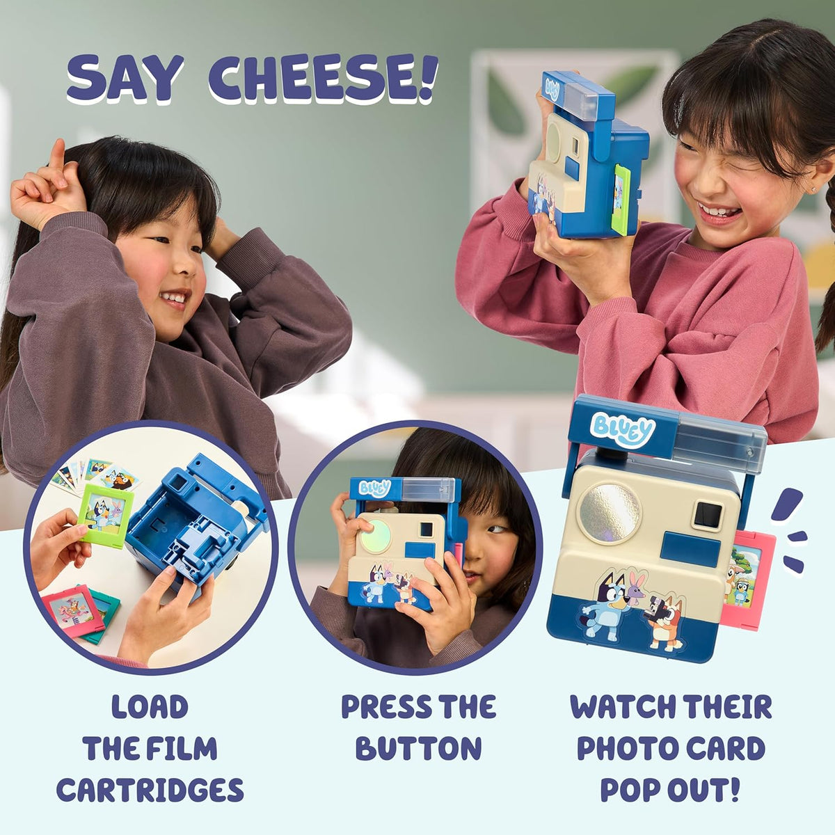 Bluey Roleplay Chikit Chikit Camera Toy