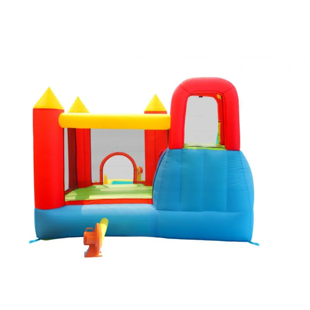 Happy Hop Jump & Splash Double Blaster Inflatable Water Slide for Kids - 400x300x220cm